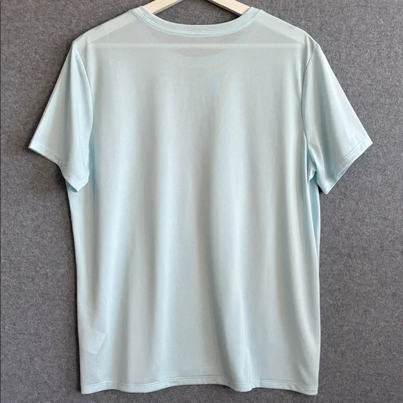 NWT Nike Dri-Fit Womens Training Top L Sky Blue - Picture 3 of 12